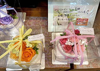 フレグランスソープフラワー