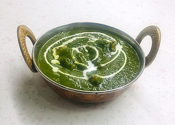 ホウレン草チキンカレー